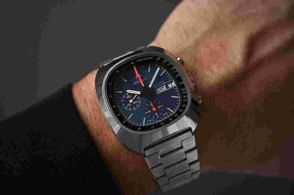 Lemania Heuer Silverstone cal. 5012 Vintage Chronograph 70s Mint condition and Serviced