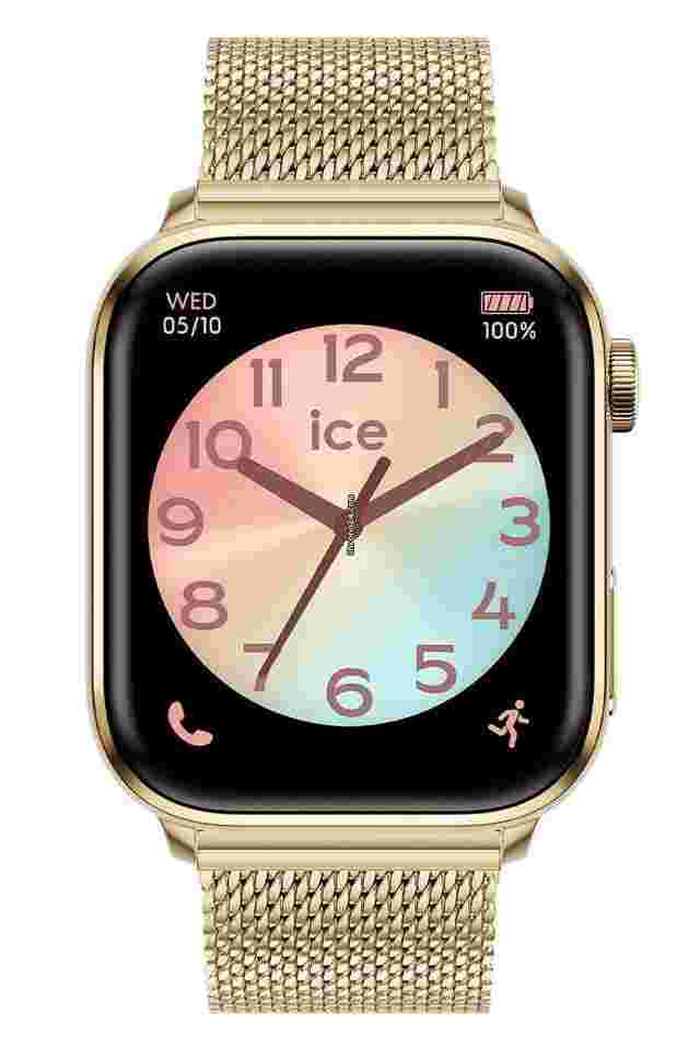 Ice Watch 024654 Smartwatch ICE Smart 2.0 Goldfarben mit Milanaiseband