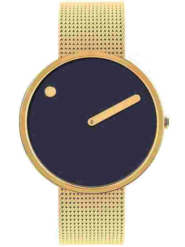 PICTO 43318-0920G Midnight Blue Unisex 40mm 5ATM
