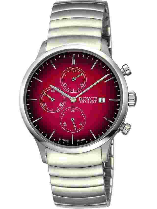 Boccia 3743-02 Royce Chronograph Titanium Herrenuhr 40mm 3ATM