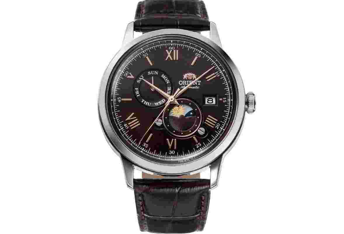 Orient Bambino RA-AK0804Y30B Bambino Sun & Moon Automatic Watch FULL SET LIMITED UNIT AVAILABLE!!