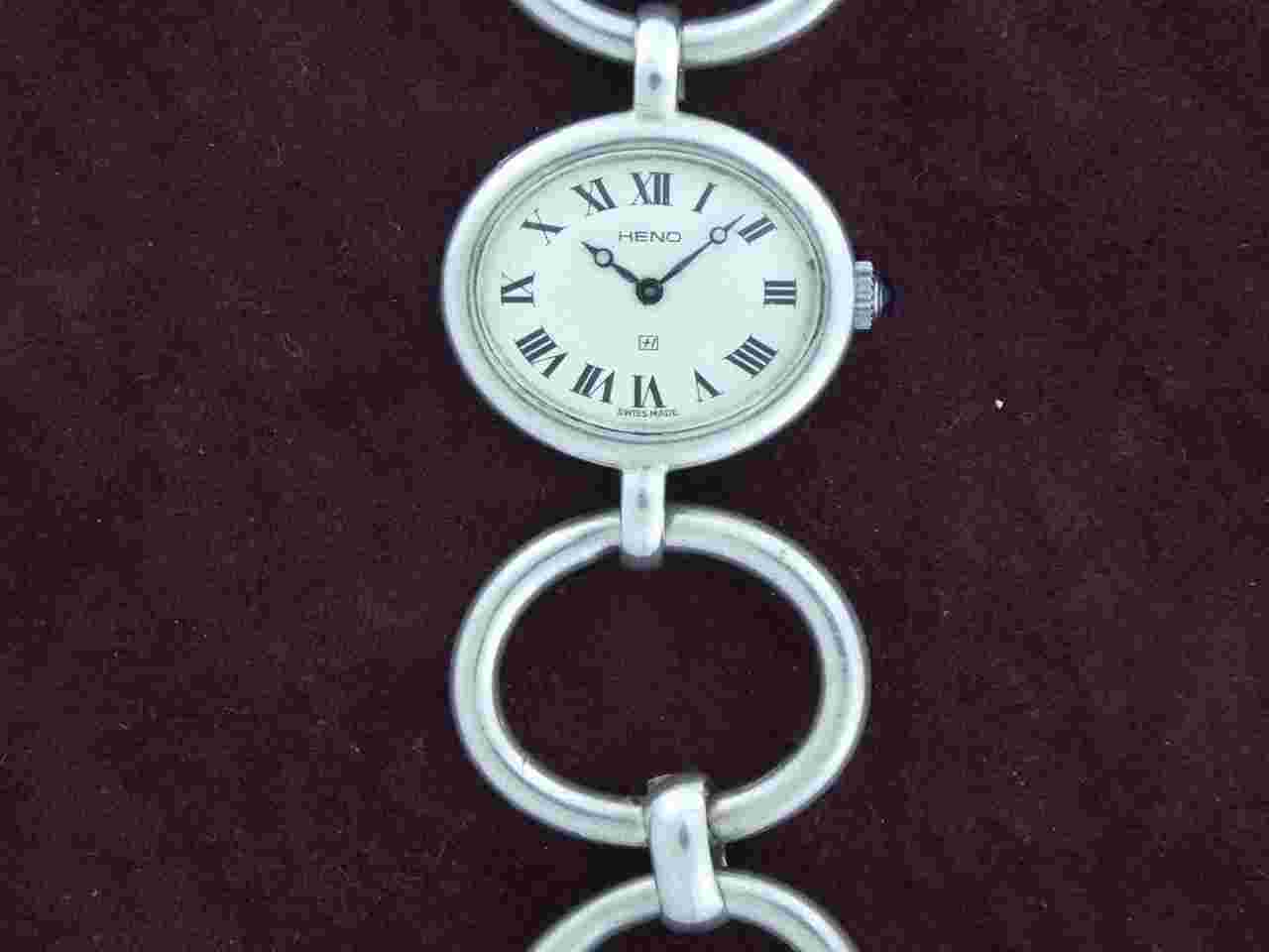 HENO Swiss made Lady Vintage Silver Swiss Made
