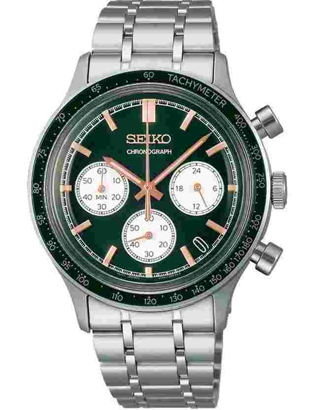 Seiko Chronograph SSB481P1 Herrenuhr Sport Quarz Chronograph 39mm 5ATM