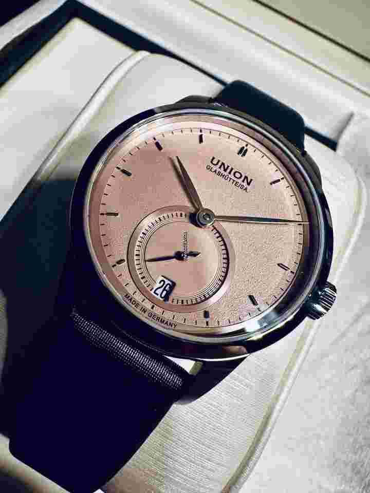 Union Glashütte 1893 Small Second Ungetragene 1893 Johannes Dürrstein Edition Small Second Full Set