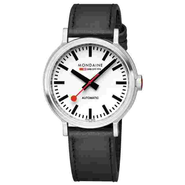 Mondaine MST.4161B.LBV Herrenuhr Automatik mit Lederband