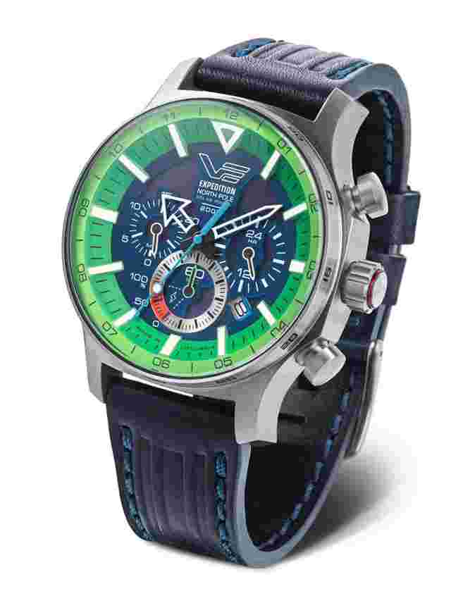 Vostok Europe Expedition North Pole 'Polar Day' Solar 24h VR42-595A733 Full set