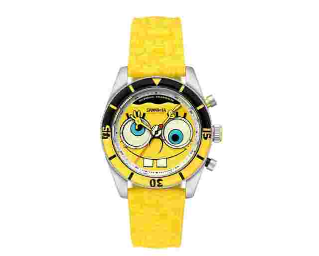 Spinnaker Fleuss Mechanical Chronograph - SpongeBob SquarePants Eyedial Limited Edition - I'm a Goofy Goober Yeah!