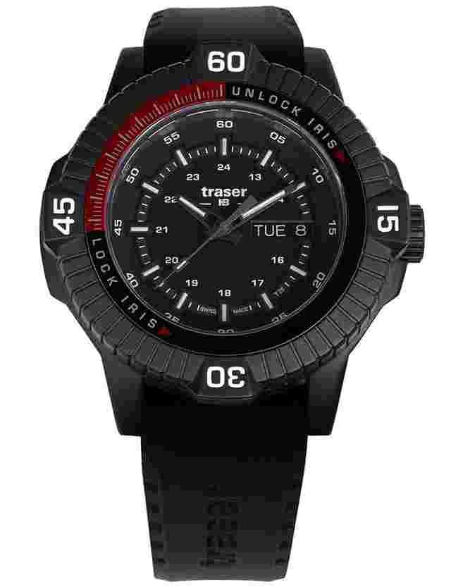 Traser H3 111461 Herrenuhr P99 Iris Tactical Limited Edition 46mm 10ATM