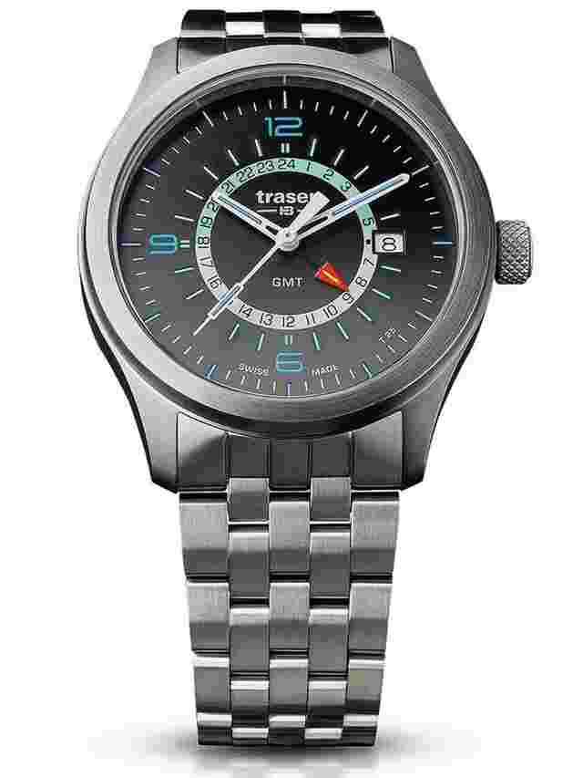 Traser H3 107232 P59 Aurora GMT Herrenuhr 42mm 10ATM
