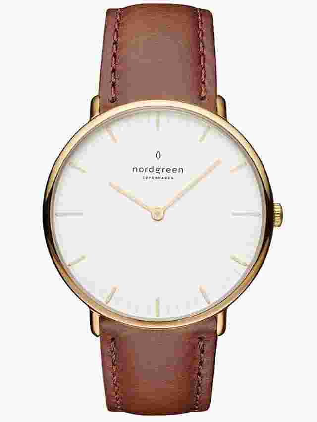 Nordgreen NR40GOLEBRXX Herrenuhr Native 40mm 3ATM