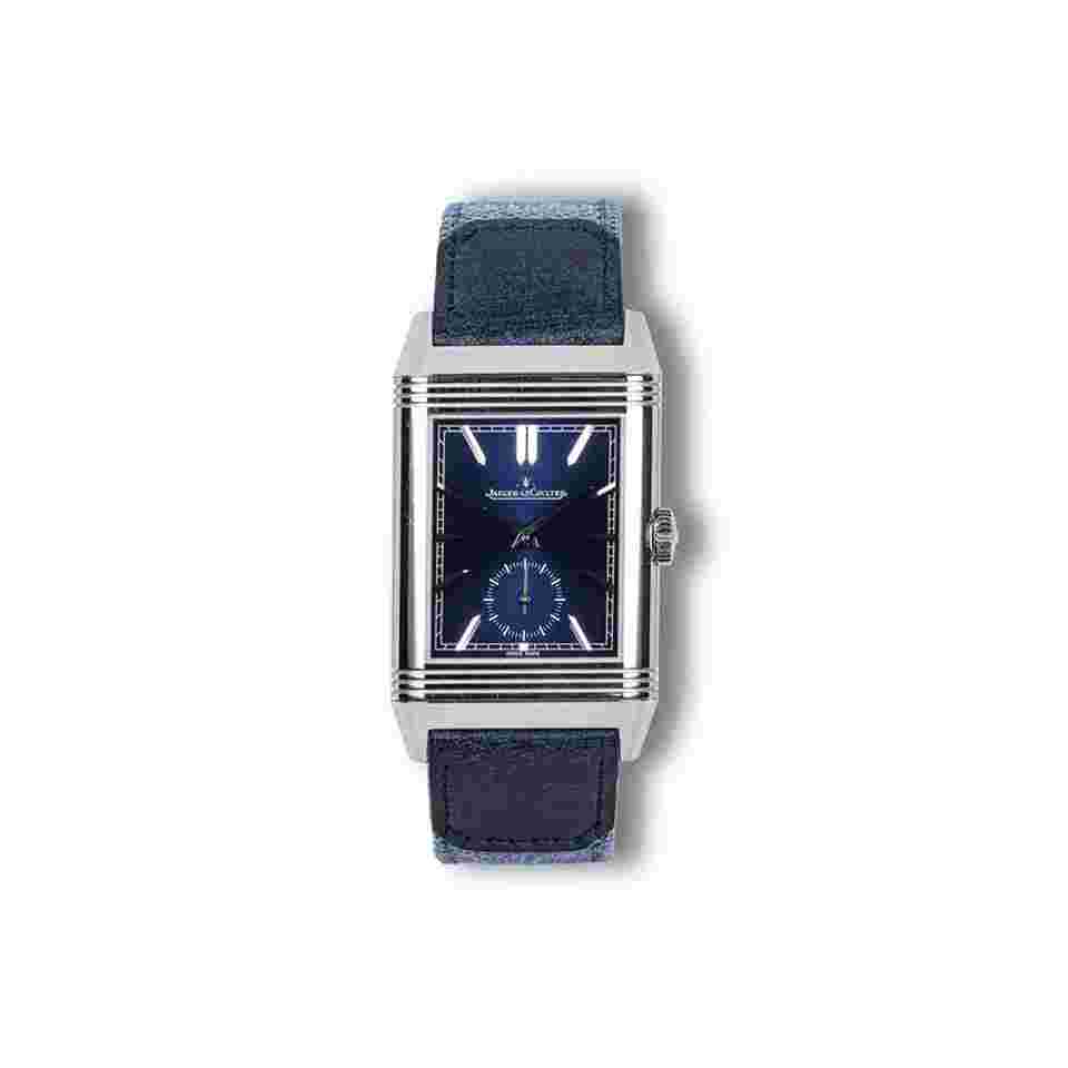 Jaeger-LeCoultre Reverso Duoface 2023 JAEGER LE-COULTRE REVERSO TRIBUTE DUOFACE BLUE AND WHITE DIAL Q3988482