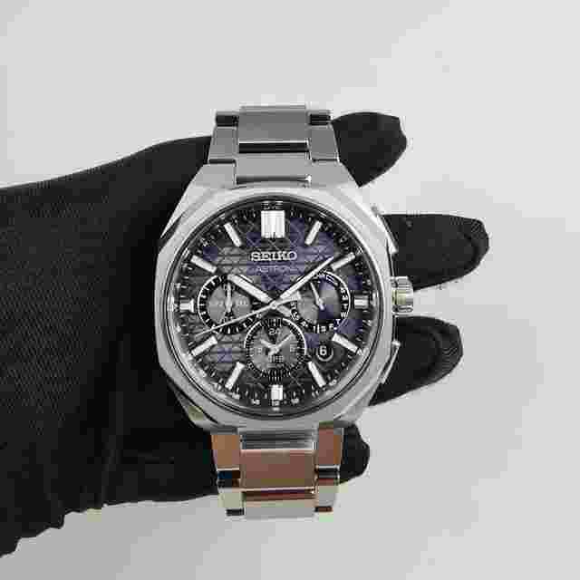 Seiko Astron GPS Solar analog eco drive solar radio GPS World time titanium strap stopwatch HAB002J/HAB002