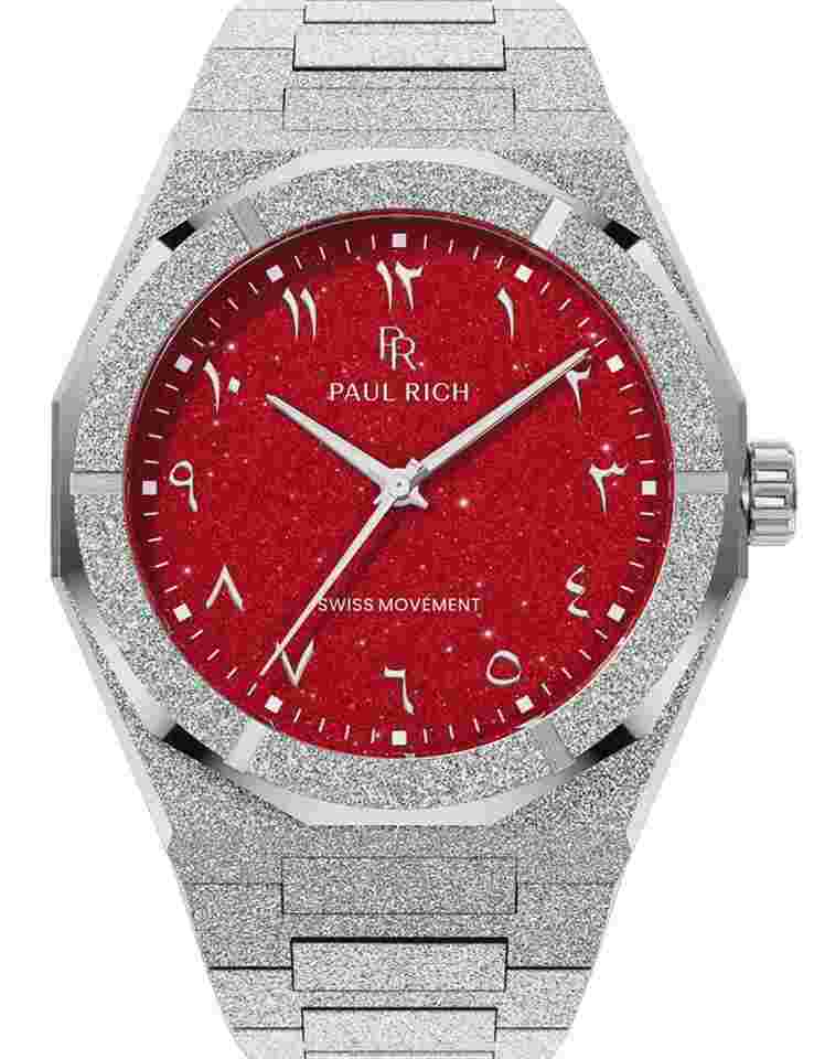 Paul Rich PR-45236 Herrenuhr Frosted Star Dust II Pasha 43mm 5ATM