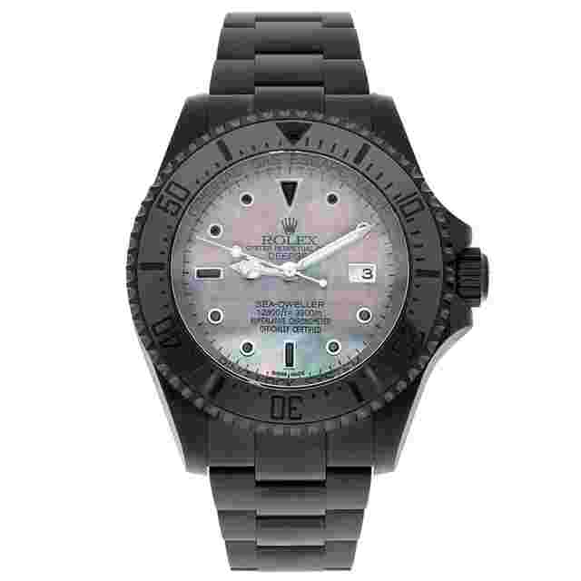 Rolex Sea-Dweller Deepsea 116660 PVD/DLC Coated Stainless Steel Watch