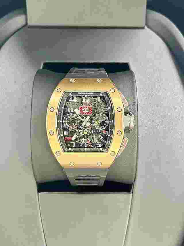 Richard Mille RM 011 Felipe Massa 2016 FULL SET ROSE GOLD AND TITANIUM CASING