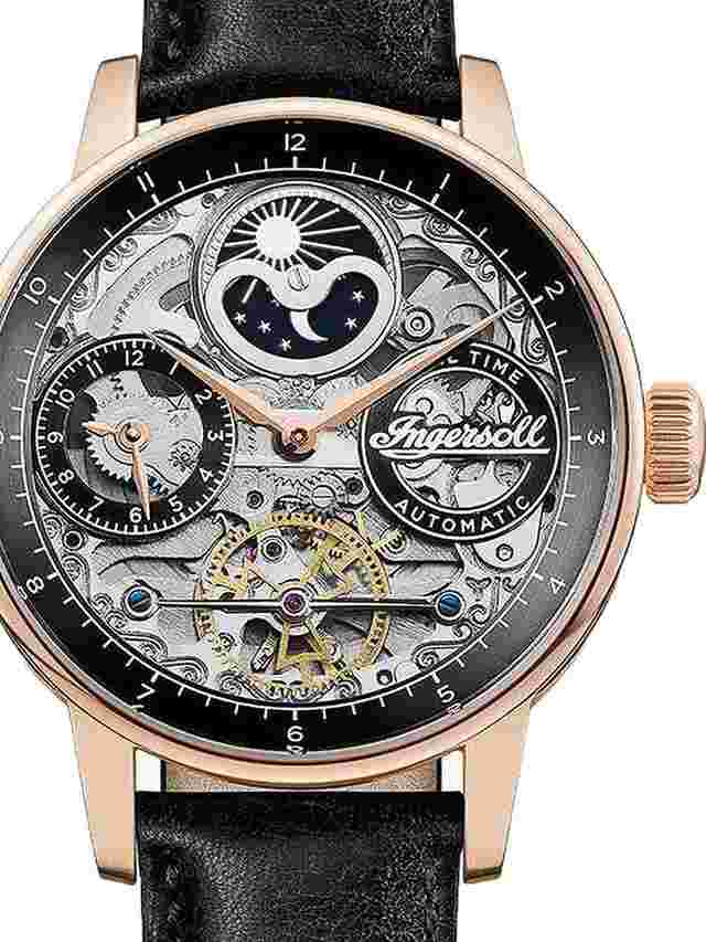 Ingersoll I07705 The Jazz Automatik Herrenuhr 42mm 5ATM