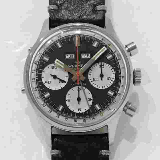 Wakmann Triple Calender Chronograph 725.1309 Valjoux.730