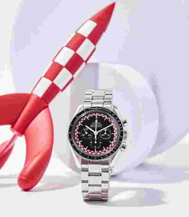 Omega Speedmaster Professional Moonwatch Racing Tin Tin Tintin
