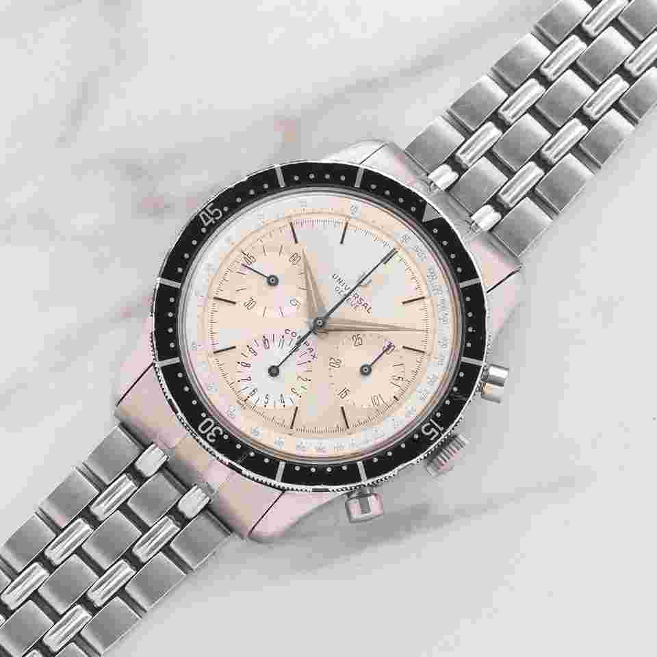 Universal Genève Compax 22703 w/GF Bracelet