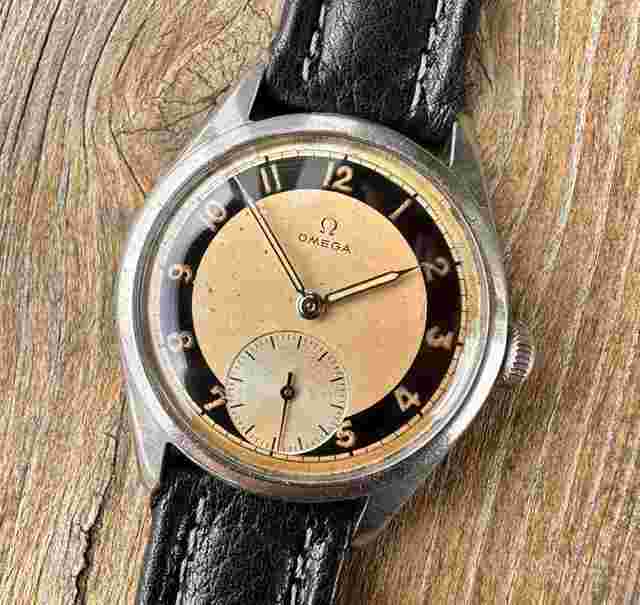 Omega Classic Vintage Bullseye Special ref with fantastic patina