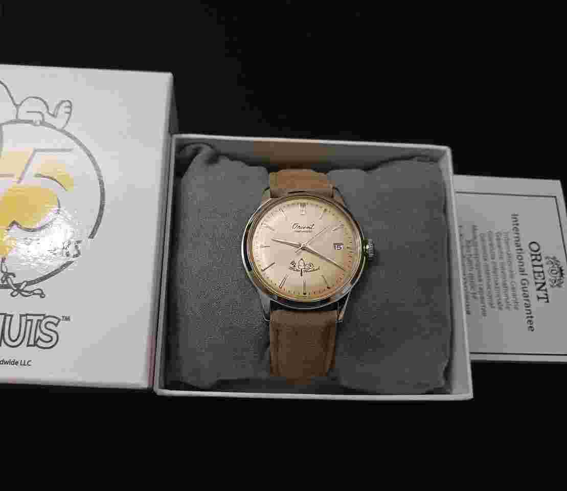 Orient Bambino Peanuts (Snoopy) 75th Anniversary. Brand New
