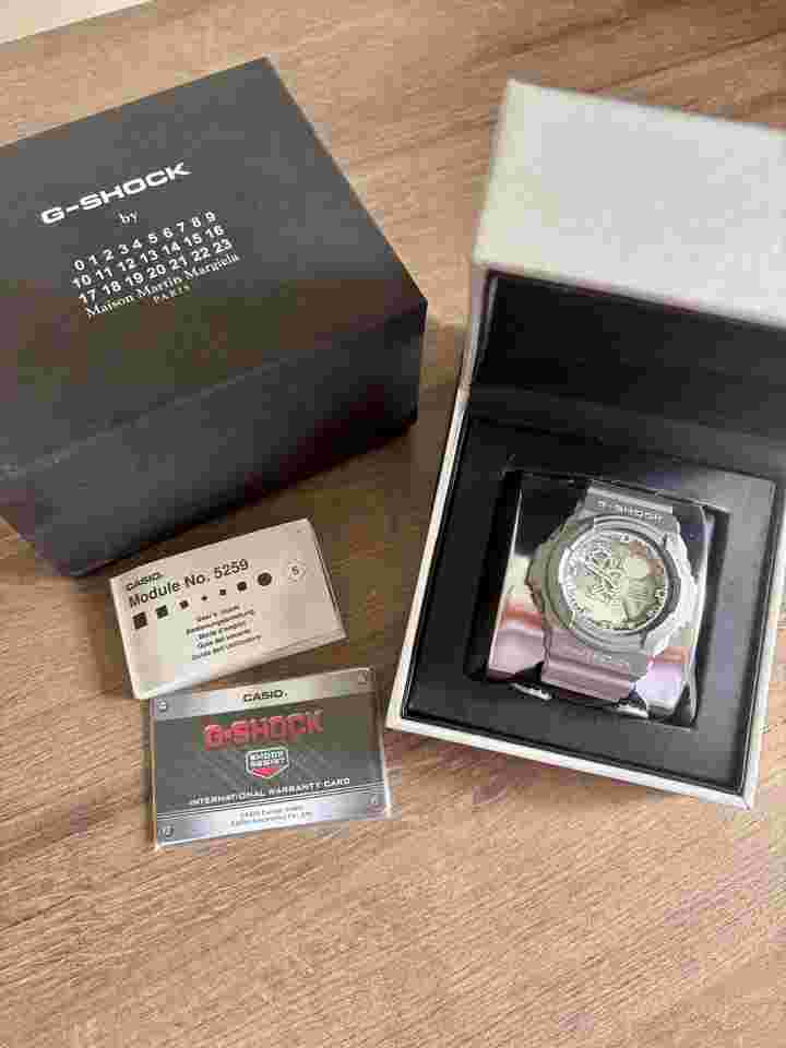 Casio G-Shock Maison Martin Margiela Limited Edition Full Set ungetragen