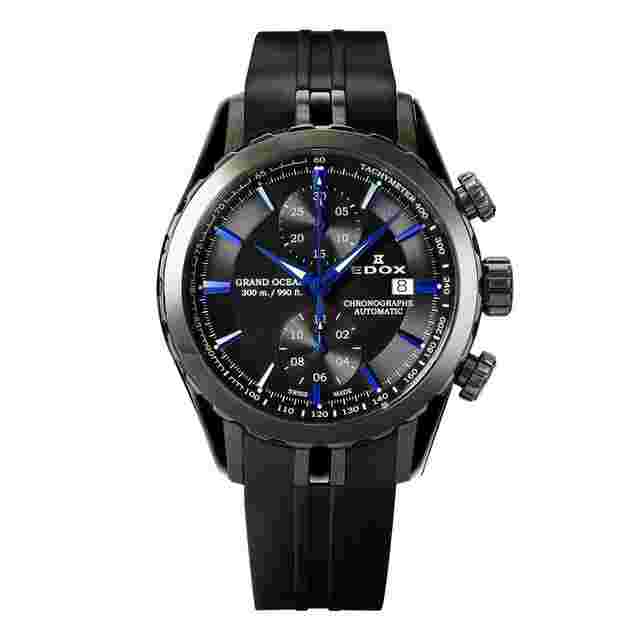 Edox CHRONOGRAPH AUTOMATIC 09800-357GNCA-NIBU 09800-357GNCA-NIBU Japan Official New Full Set