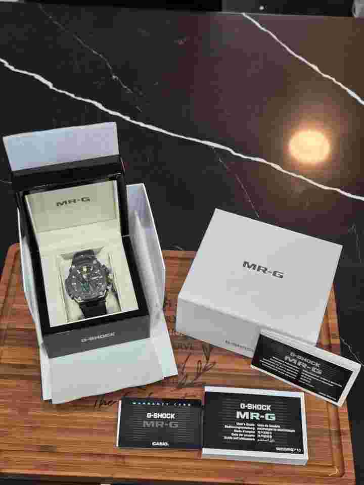 Casio G-Shock Radio World Time Date Bluetooth Gshock Solar Watch MRG G Shock MRGB2000RG3A