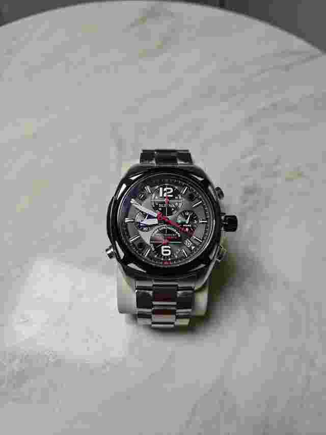 Bulova Precisionist Black Chronograph Dial Stainless Bulova Precisionist 98B227 Super Rare watch
