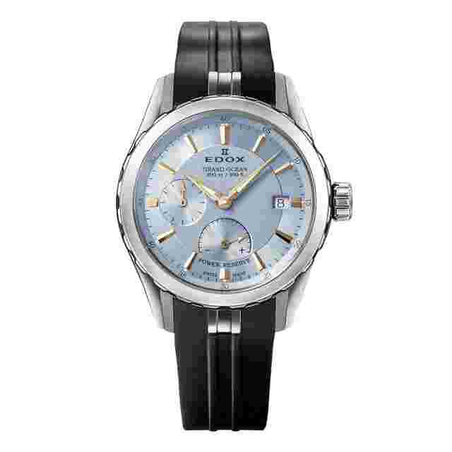 Edox POWER RESERVE <br>AUTOMATIC 94500-3CA-BUCR 94500-3CA-BUCR Japan Official New Full Set