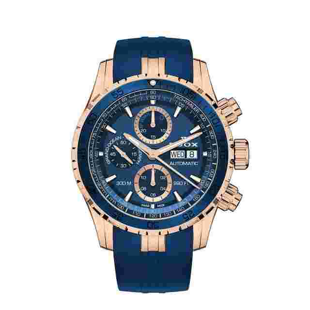 Edox CHRONOGRAPH AUTOMATIC 01123-37RBU5-BUIR5 01123-37RBU5-BUIR5 Japan Official New Full Set