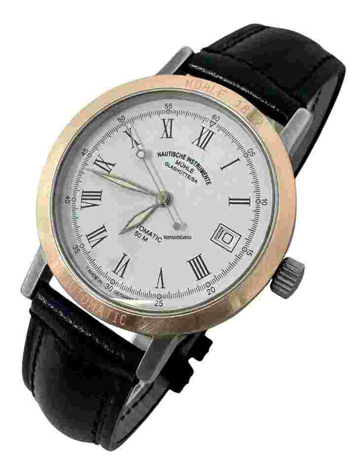 Mühle Glashütte City 99
1869 Automatic 99 Stahl Gold Full Set