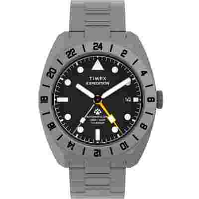 Timex Expedition TW2Y63500 Expedition Pioneer Titanium Automatic GMT Watch
